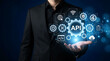 © MdSuhel - API application programming interface technology integration software development concept