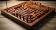 © Safa - Wooden maze puzzle