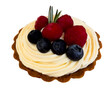 © Poonyawee - tart with berries and cream