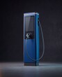 © Jacks Studio - Public Electric Vehicle Charging Pedestal with Integrated Cable for EV Charging and Urban Transport Infrastructure