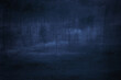 © Yuliya - Dark blue background, hand-painted surface with paint texture, brushstrokes in a grunge motif. Somber, atmospheric backdrop