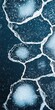 © Ilja - Abstract Frozen Texture With Shattered Ice Patterns And Jagged Cracks On Dark Winter Background