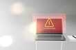 © MOTION ARF - hacked system alert, highlighting cybersecurity breach, ransomware attack, malware infection, data protection, cyber threat, network security, and digital risk.
