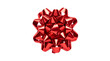 © Gazi turjo - Shiny red gift bow png file for holiday decoration isolated on transparent background