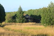 © алексей семиколенных - Abandoned, uninhabited houses in old villages from the time of collective farms and collectivization in the Soviet Union. 1930-1940-1950s, Lapchenko village, north of the Kirov region, Russia.
