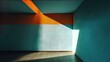 © phianguma - Abstract Light and Color Play in Minimalist Indoor Space