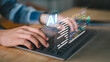 © Images for you - A software developer uses artificial intelligence for coding, programming automation, code generation, machine learning, software development, data analysis, and intelligent application development.