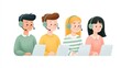 © Arteekom - Diverse Customer Support Team with Headsets and Laptops