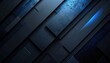 © GoDress - Abstract dark blue metallic background with diagonal geometric slabs
