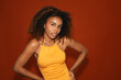© Gonzalo Infiesta - Beautiful young woman posing with natural afro hair