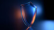 © BlackBridge Media - Glass Shield Symbolizing Cybersecurity and Data Protection