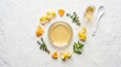 © starush - Citrus botanicals surround a developing beverage infusion