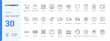 © ColorVibe Studio - ecommerce online shopping icon line style retail payment editable stroke vector set