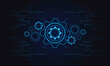 © Kraisorn - digital technology and engineering, digital telecoms concept, Hi-tech ,futuristic technology background, vector illustration.