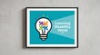 © AK_KADER - Learning disability awareness week lightbulb illustration