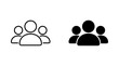 © MstLima - People group icons, team and user profile isolated on transparent background