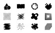 © Anik - Abstract Geometric Shapes & Textures Vector Pack: 12 Modern Graphic Elements for Design Projects, Digital Art, and Branding