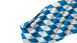 © Shopibizz - Close up view of bavarian blue diamond flag on transparent background