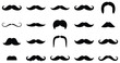 ©  CREATIVE ARTWORK - Set of different mustache styles