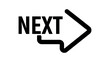 © selim - next steps text on white background
