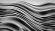 © Designbd25 - Fluid Metal Waves: Abstract representation of flowing liquid metal with a smooth, undulating surface, reflecting light in a mesmerizing dance of silver and grey hues.