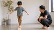 © Alexey - Children expressing sensory sensitivity and emotional differences at home. Concept of autism spectrum disorder, attention deficit hyperactivity disorder, and developmental support.