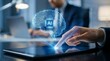 © Touch Heart Photo - Future agentic AI technology and machine learning concepts for artificial intelligence prompt engineering.