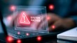 © Mia - System hacked alert after cyber attack on computer network. compromised information concept. internet virus cyber security and cybercrime. hackers to steal the information is a cybercriminal