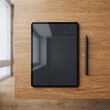 © stockxrt - Tablet showing letter t with stylus