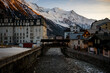 © Mat Rick Photography - View of the the ski town of Chamonix, France.