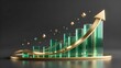 © Suparto - Emerald glass visualization for luxury business growth