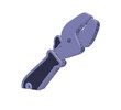 © Sabbir - A3d rendered of adjustable tongue and groove pliers, featuring light purple and dark blue tones tool