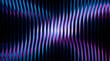 © Design Vault - Abstract glowing vertical lines creating dynamic fiery glass pattern illustration.