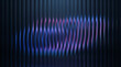 © Design Vault - Abstract glowing vertical lines creating dynamic fiery glass pattern illustration.