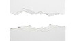 © MostShefali - White ripped paper sheet with torn edges isolated on transparent background