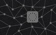 © sh99 - Symbolische Darstellung der Europäischen Union als digitales Netzwerk auf dunklem Hintergrund mit Sternensymbol im Zentrum; Konzept für Politik, Europa, Technologie und globale Vernetzung.