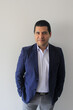 © Arlette - 40-year-old Latino executive with a dark skin, successful leader of his business and finance venture
