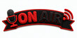 © adeeva Putri Azahra - Embroidered On Air Patch Design for Radio Broadcasting and Podcast Live Streaming