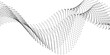 © shebelcot - Minimalist abstract background featuring a creative halftone dot pattern in a flowing wave formation