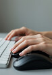 © Dragon42 - Hands on Keyboard and Mouse for Office Work or Remote Tasks