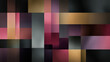 © Mikhail - Abstract geometric blocks background with luxury brushed metallic texture, metallic stripes composition in gold, rose copper, burgundy and charcoal gray colors, modern premium backdrop