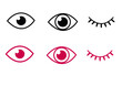 © Minhaj - Minimalist Flat Eye Symbol Collection