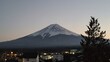 © Kazu - 日没と富士山