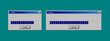 © marruu - Retro computer window with loading progress bar on blue background. Vintage operating system interface dialog. Old software download and installation concept. Nostalgic gui design.
