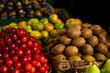 © alexander - Stacked fruits in market for sale
