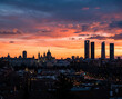 © Helixter - sunset sky Madrid