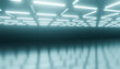 © Metadancer - Data center interior featuring fluorescent ceiling lights