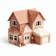 © Chi_Blex - miniature house constructed papercraft materials.