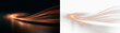 © Віра Герасименко - abstract orange light trails on reflective dark surface digital background