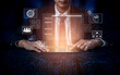 © InfiniteFlow - Project management dashboard showing timeline, tasks, milestones, and workflows for planning, tracking, and executing successful business or team projects Vouch